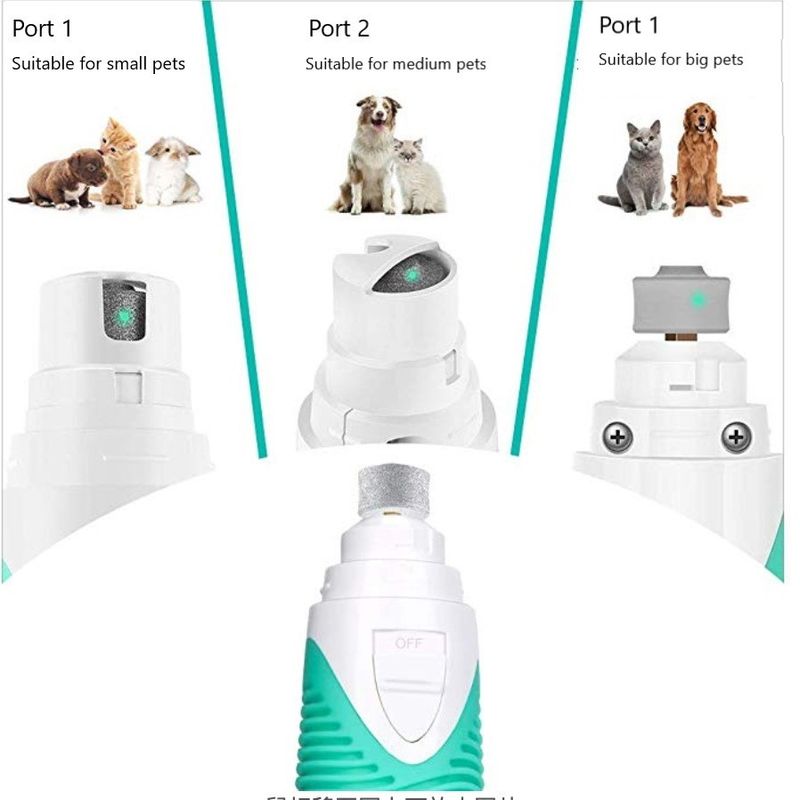 Usb Rechargeable ODM Pet Grooming Products Nail Polisher